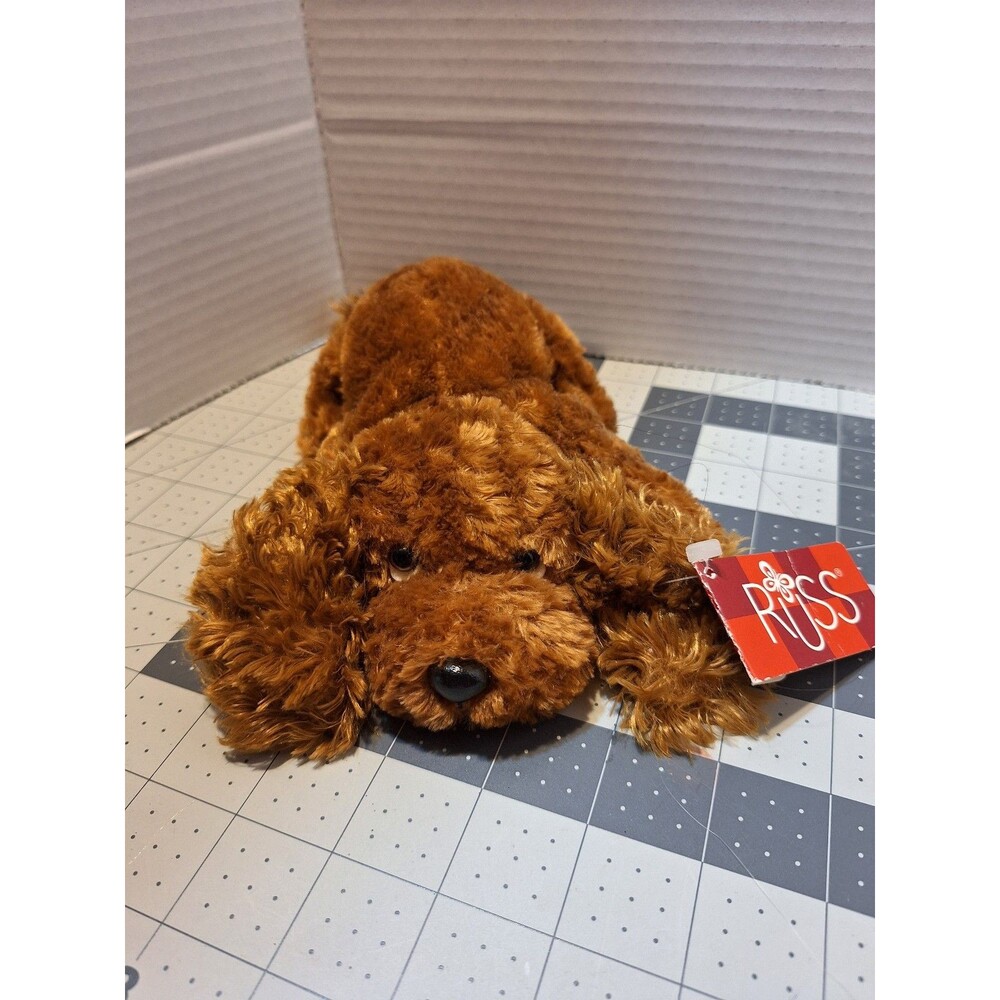 Russ Flopples Scotch Cocker Spaniel Puppy Dog Plush Stuffed Animal Toy